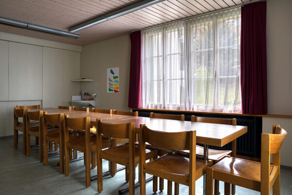 Unterrichtszimmer im Pfarrhaus Oberhelfenschwil