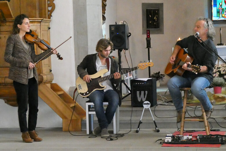 Musikalische Umrahmung mit dem Trio Stieger - Wisler