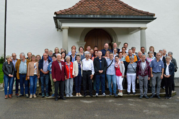 Gruppenfoto Ehejubilarenfest am 8. Juni 2024