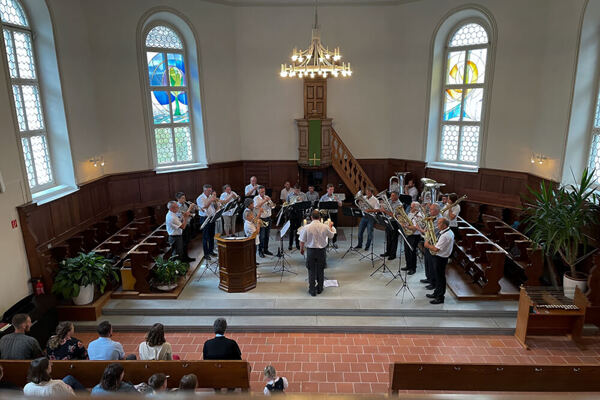 Musik am Reitenberg-Gottesdienst 2024 in der Kirche Brunnadern