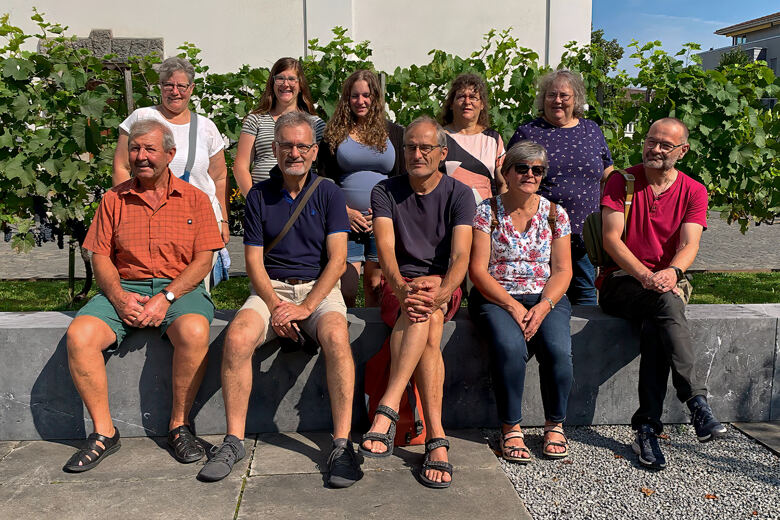 Gruppenfoto von den Teilnehmenden der Kirchkreisreise